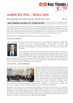 Koç-Yönder Haber Bülteni Nisan 2025