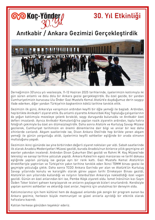 11-12 Haziran Ankara Gezisi Haberi