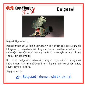 Koç-Yönder 30.Yıl Belgeseli