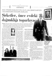 Gözlem Gazetesi - Tunç Uluğ: Aile Şirketleri İçin Yol Haritası