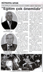 Kütahya Ufuk - Eğitim Çok Önemli