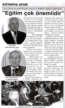 Kütahya Ufuk - Eğitim Çok Önemli