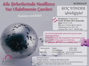 Koç-Yönder AMPD İşbirliğinde Çalıştay