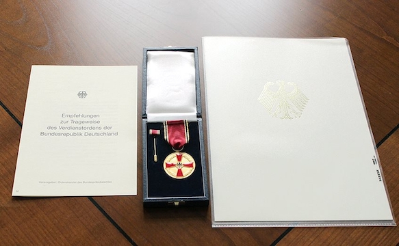 Başkan Mesut Ilgıma Alman Cumhurbaşkanı Nişanı