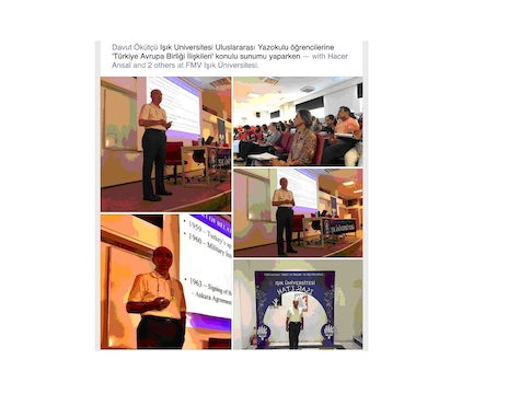 Koç-Yönder Başkan Yardımcısı Davut Ökütçü “Türkiye-AB İlişkileri” Konusunda Uluslararası Yaz Okulu’nda Ders Verdi