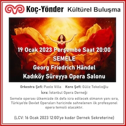 Kültürel Buluşma - Semele Operası