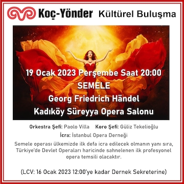 Kültürel Buluşma - Semele Operası