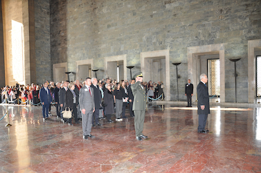 15 Kasım 2022 günü Anıtkabir'i ziyaret ettik