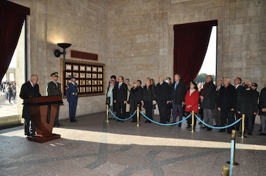 15 Kasım 2022 günü Anıtkabir'i ziyaret ettik