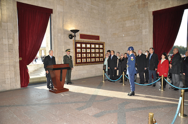 15 Kasım 2022 günü Anıtkabir'i ziyaret ettik