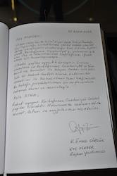 15 Kasım 2022 günü Anıtkabir'i ziyaret ettik