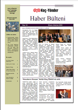Koç-Yönder Haber Bülteni Sayı 14