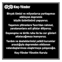 Depremin büyük üzüntüsünü yaşıyoruz