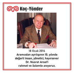 Dr. Nusret Arsel’i Rahmetle Anıyoruz
