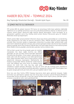 Koç-Yönder Haber Bülteni Temmuz 2024