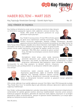 Koç-Yönder Haber Bülteni Mart 2025